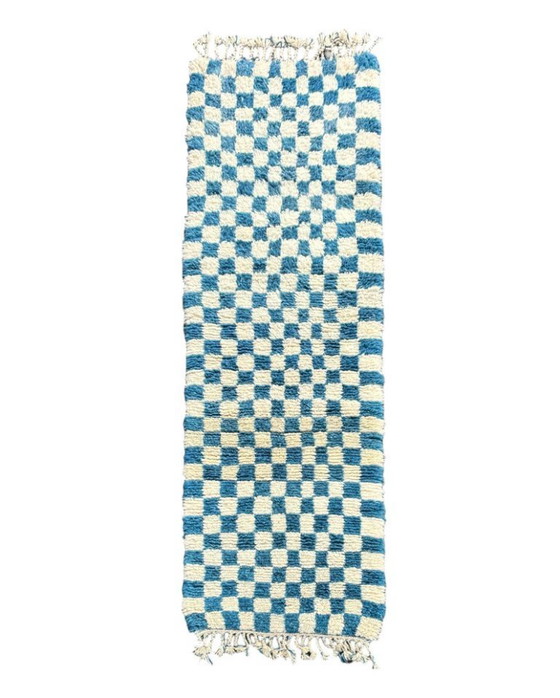 Image 1 of Alfombra marroquí tejida a mano de 300 cm x 100 cm.