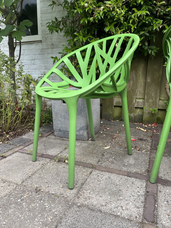 Image 1 of 2x Vitra Vegetal stoel door Bouroullec