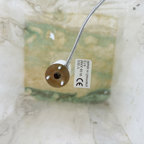 Image 1 of Mid-Century Design Lucite Cube Table Lamp, 1970’s