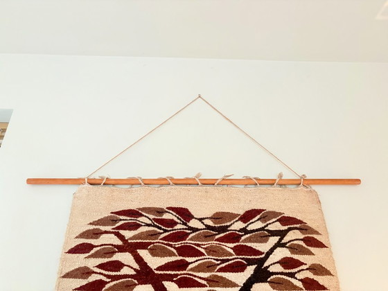 Image 1 of Tapis mural – Arbre de vie – Années 1970