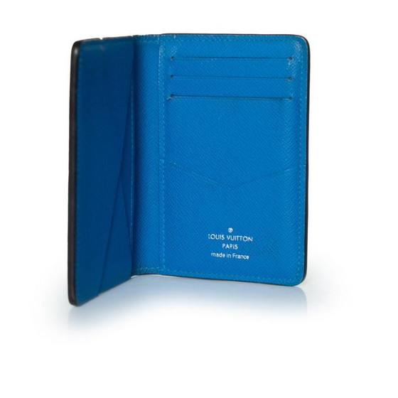Image 1 of Louis Vuitton, Taiga organizer in black and blue