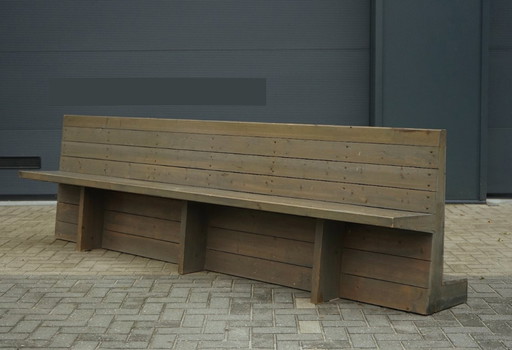 Large Church Bench by Dom Hans van der Laan, 1964