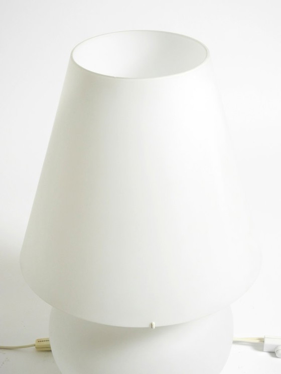 Image 1 of Two large original 1980s Leucos Paralume table lamps, made in Italy | height 73 cm | 28,7"