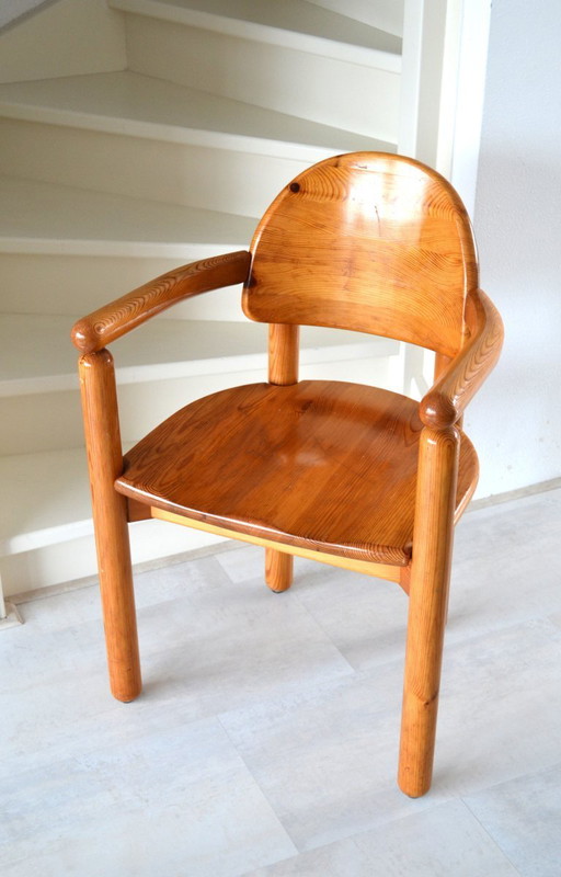 4 x vintage Esszimmerstuhl Rainer Daumiller