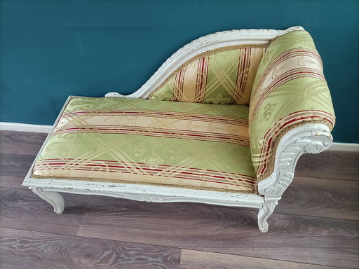 Antike Petit Chaise Lounge-Bank