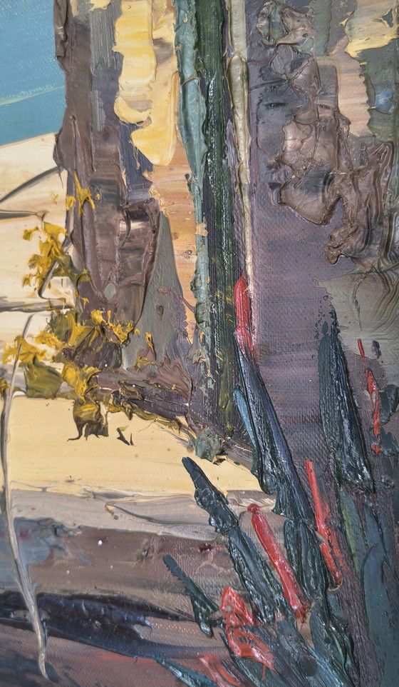 Painting of a Mediterranean Coast, Signed Marcelli. – Paintings & Drawings, Wood, Other (photo 5 of 10)
