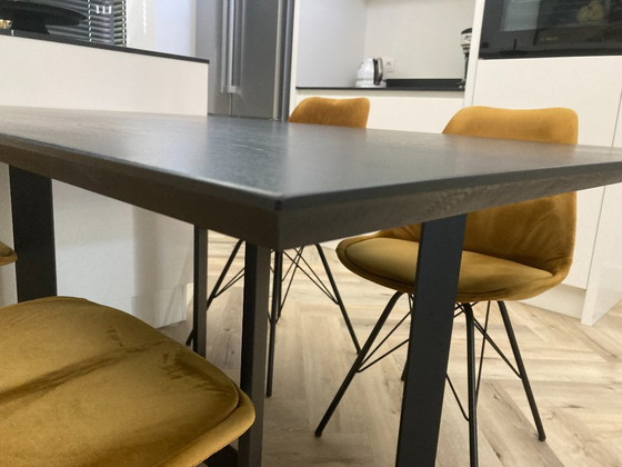 Te Koop: Hofstede Raanhuis Eettafel Model Edge – Prachtig & Topkwaliteit – Wood (photo 24 of 24)