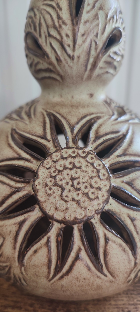 Image 1 of Vallauris ceramic lamp base by Fonck & Mateo