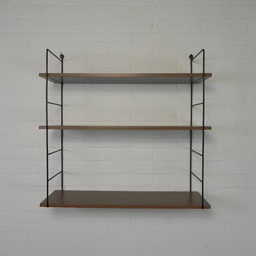 Wall rack in the style of Tomado, String and Pilastro, 1960s