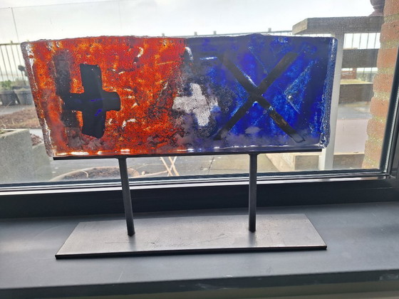 Image 1 of glasobject Theo Koster