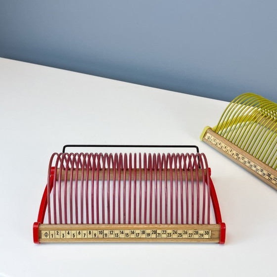 Image 1 of Porta dischi vintage Plattofix degli anni '30 e '50, anni '70