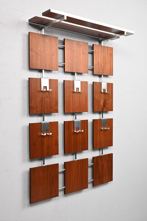 Wall coat rack with panels (photo 2 of 10)