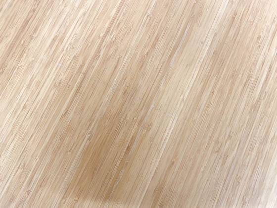 Image 1 of Bamboo Dining Set Table and Chairs by Henrik Tjaerby for Artek Studio, Set of 5