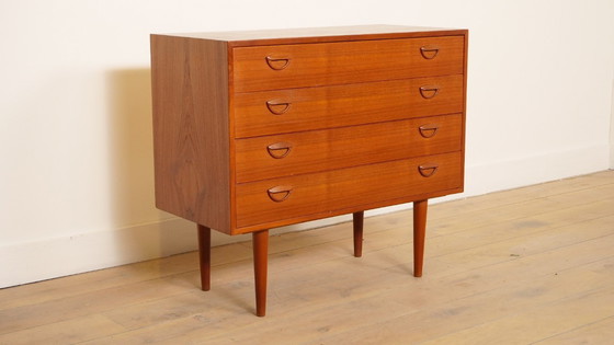 Image 1 of Cassettiera vintage | Kai Kristiansen | Design danese | Teak Mid-century modern