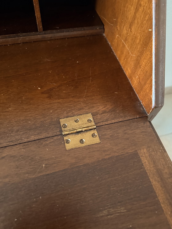 Image 1 of Bureau de secrétaire de style campagne anglaise – Mobilier militaire de campagne