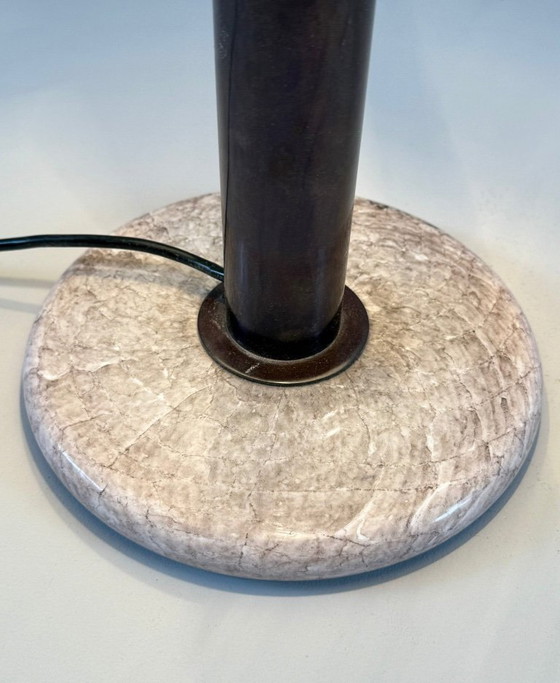 Image 1 of Lampe de table/champignon de Ludovico Diaz de Santillana pour Venini, modèle : 832, Italie, années 1960, exemplaire rare