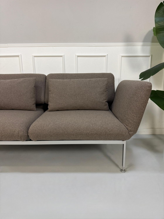 Image 1 of Brühl Roro Medium Stoff Braun Bank Ausstellungsstück