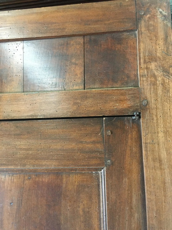 Fronte armadio antico a doppia anta in noce. – Oggetti decorativi, Vintage (photo 10 of 12)