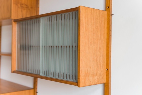 Image 1 of Mid Century Modernes Wandmöbel aus Teakholz, Kurt Østervig zugeschrieben, 1960
