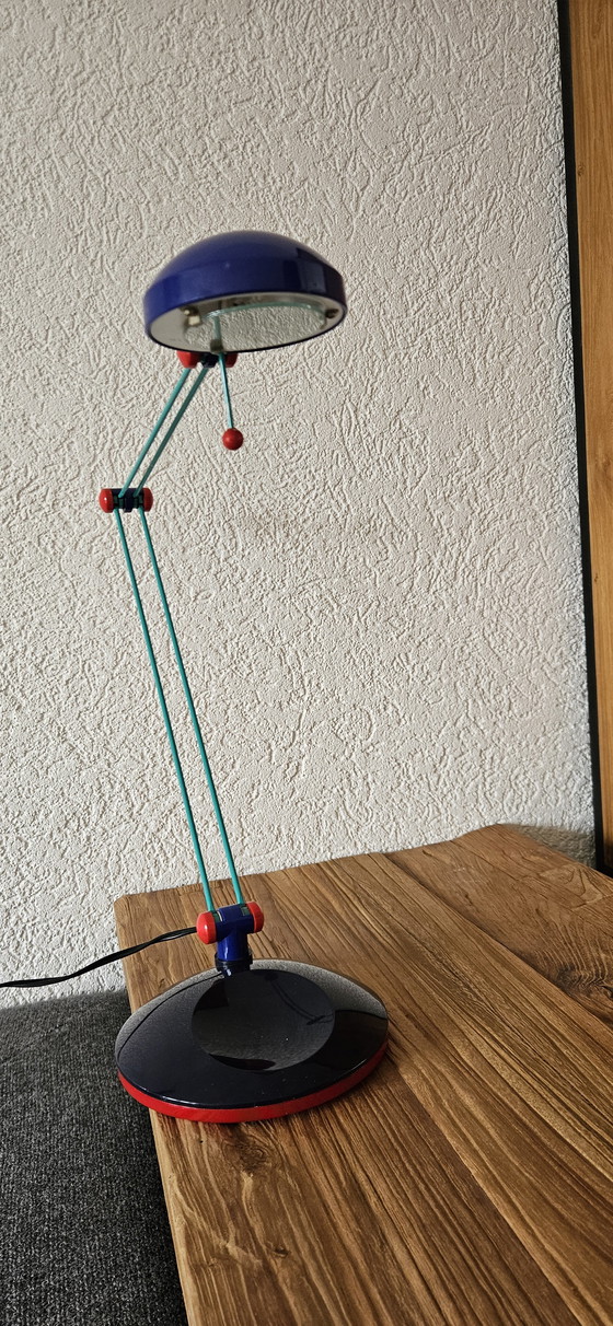 Image 1 of Vrieland Schreibtischlampe im Memphis-Stil