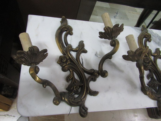 Image 1 of tris appliques bronzo