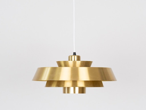 Dänische Vintage-Hängeleuchte Nova von Jo Hammerborg, Fog og Morup, 1963