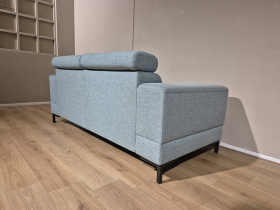 Image 1 of Montel Tosca 2.5-seater sofa - Blue - Fabric - Design