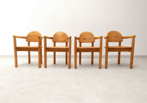 Ensemble de quatre chaises de salle à manger Rainer Daumiller – eetkamerstoelen, Wood