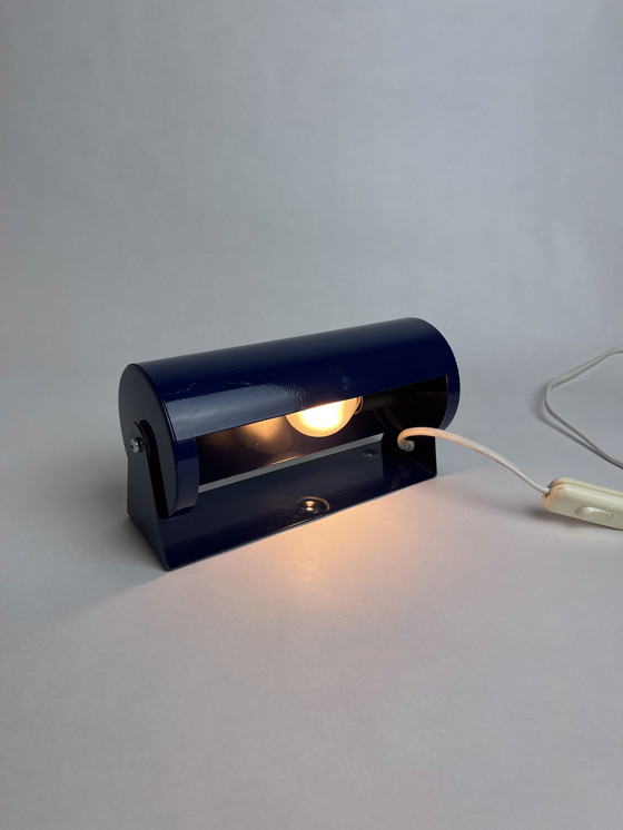 Image 1 of Vintage IKEA classic LOD wall lamp - model V413 blue