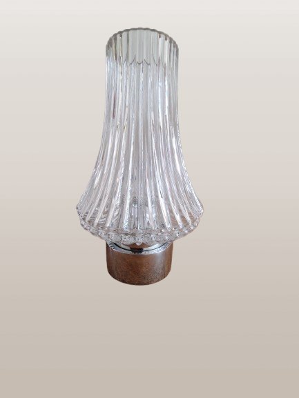 Due lampade da parete vintage Leuco – Applique, Glass, Metal (photo 4 of 6)