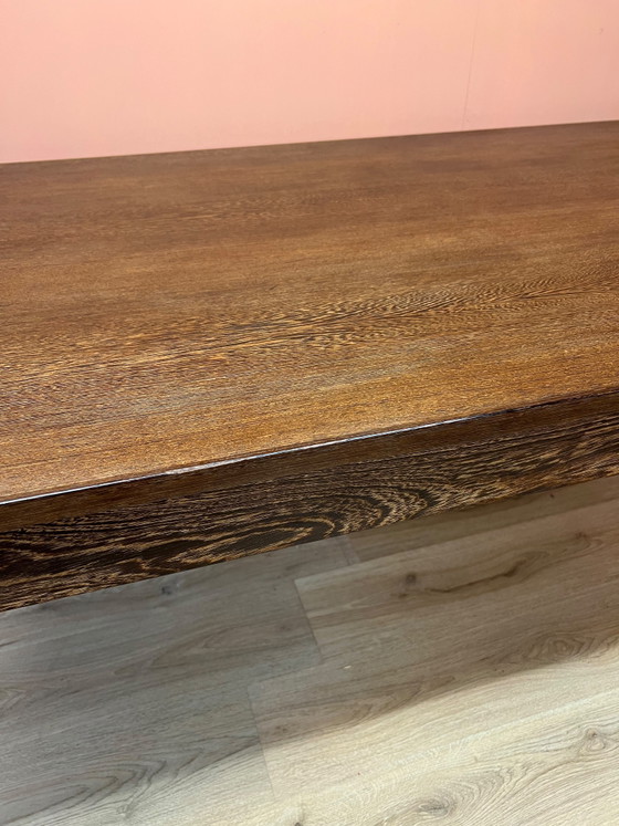 Vintage wenge houten tafel – Eettafels, Wood (photo 4 of 6)