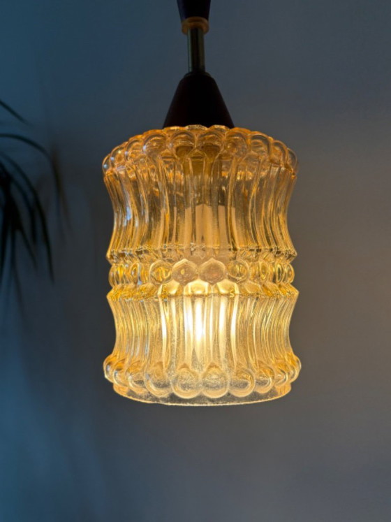 Image 1 of Vintage retro Britse hanglamp/plafondlamp uit de jaren 60