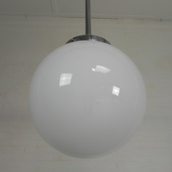 Image 1 of Lampe suspendue Art Déco avec ampoule blanche, années 1930