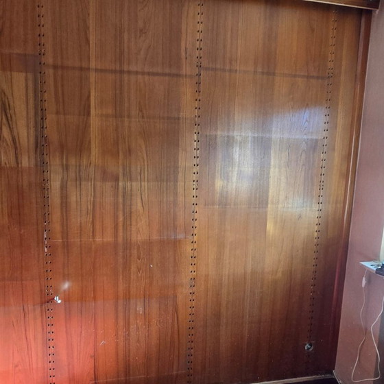 Poul Cadovius Cado Wall System, Teak Veneer, Vintage Danish Design, Wall cabinet, Wood, Brown (photo 11 of 33)