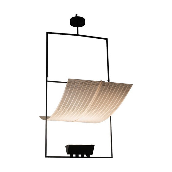 Lampada a sospensione Zefiro di Mario Botta per Artemide, 1988 – Lampade a sospensione, Metal (photo 4 of 6)