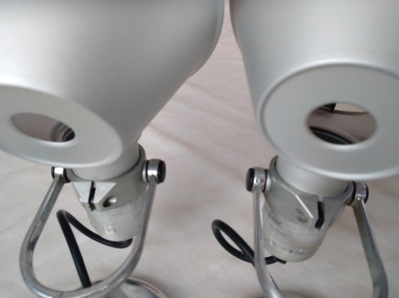 Image 1 of 2x Artemide Tolomeo micro Faretto with switch, design M. De Lucchi & G. Fassina