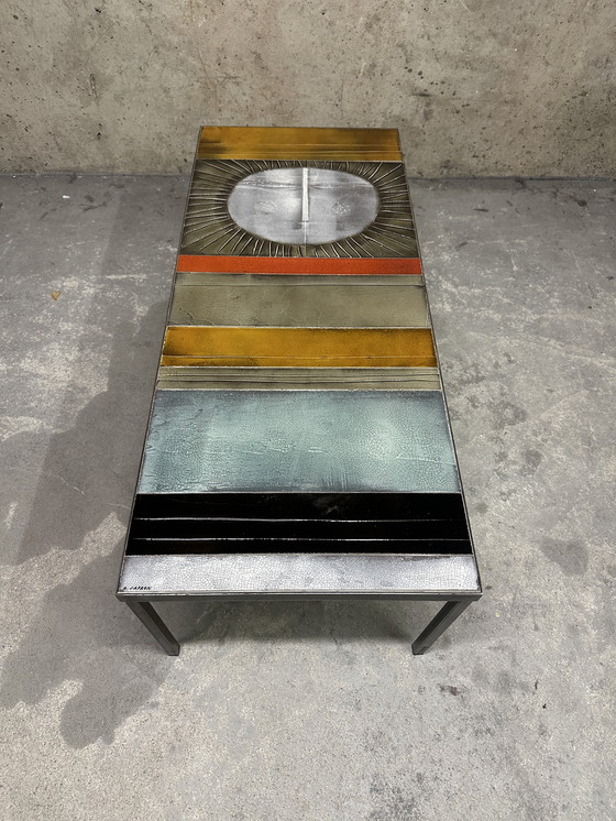 Image 1 of Sun table by Roger Capron