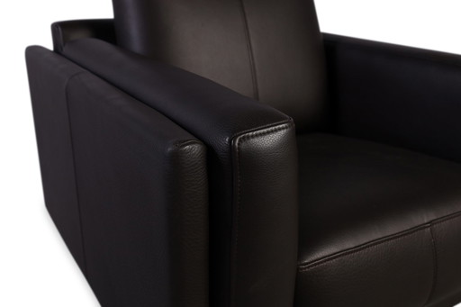Leolux Bellice fauteuil + poef