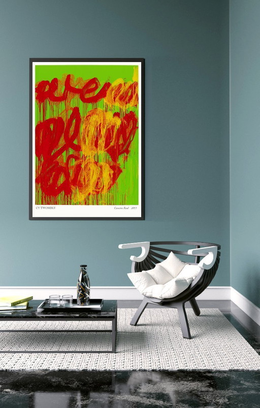 Camino Real - Cy Twombly - 2011 - Poster 70 × 100 cm