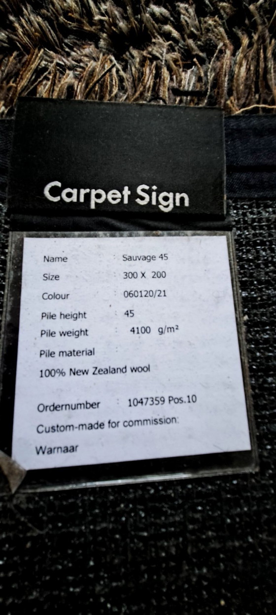 Image 1 of Carpet Sign Sauvage 200x300cm