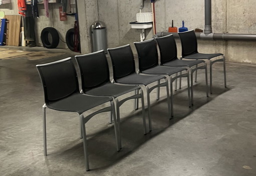 6x Flexform stoelen