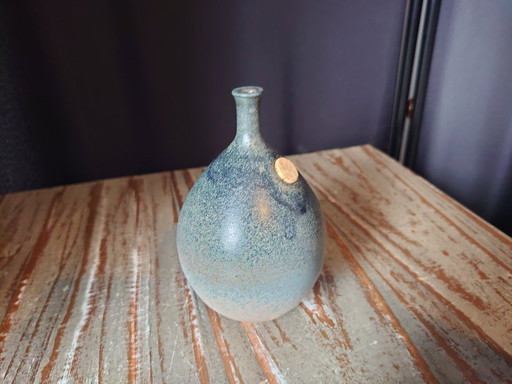 Otto Zeegers - Glazed vase with stopper (1983)