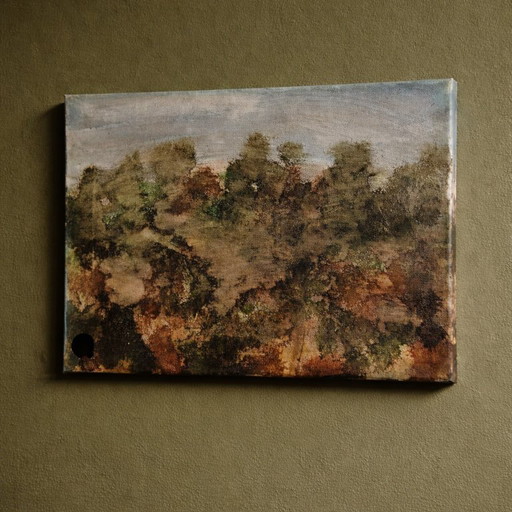 Silent Landscape Artist: T. C. Freiberger Medium: Acrylic on Canvas Movement: Contemporary Abstract Landscape