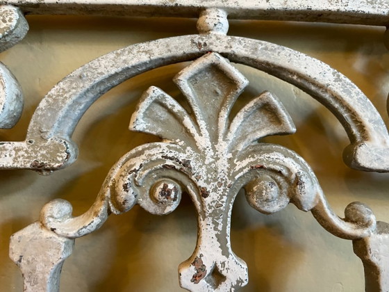 Image 1 of Clôture Garde-corps de porte Garde-corps de fenêtre Fonte antique française