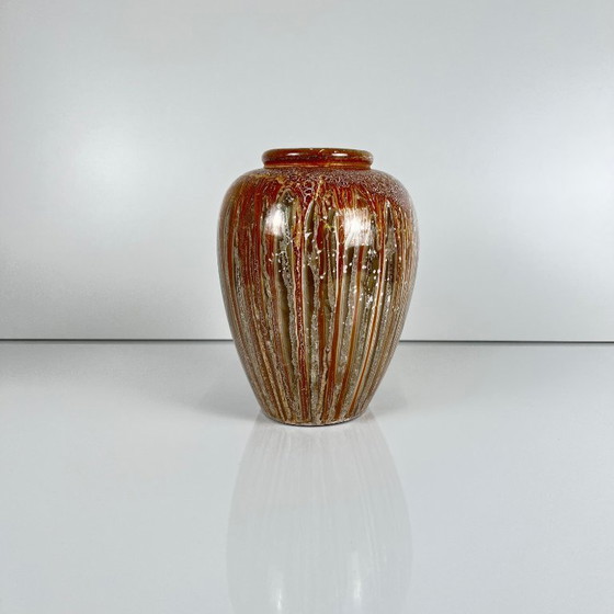 Image 1 of Vaso in ceramica della Germania occidentale con smalto effetto pietra, 1960/70
