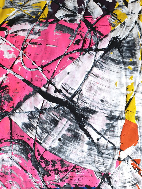 Jürgen Angeler - El bailarín rosa - XXL – Pinturas y dibujos, Canvas (photo 14 of 23)