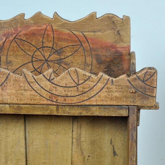 Image 1 of Beech Wabi Sabi cabinet, circa 1850