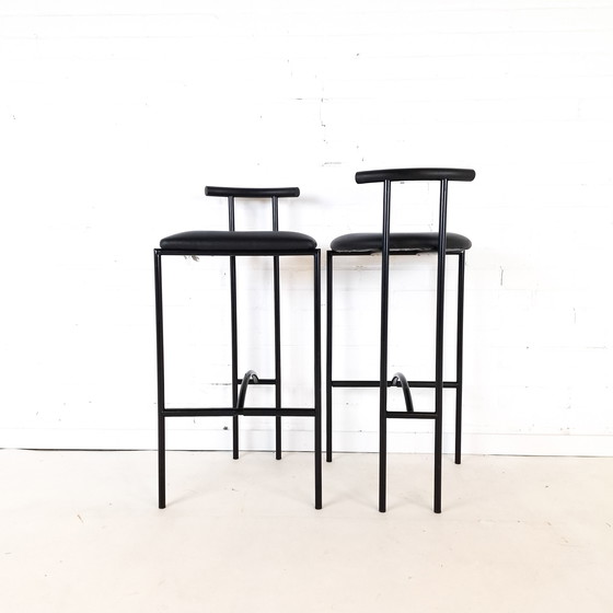 Image 1 of 2x vintage bar stool Tokyo Rodney Kinsman Bieffeplast