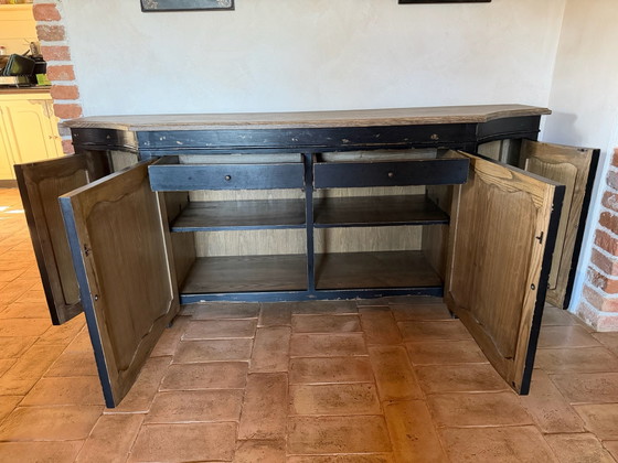 Dialma Brown Volterra Sideboard, Oak and pickled black, Wood (photo 11 of 11)