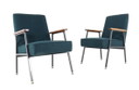 Poltrona Gispen 'Genie' vintage appena rivestita